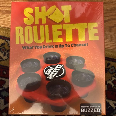 NEW! SHOT ROULETTE Drinking Adult Party Guessing Game 21+ New/Sealed