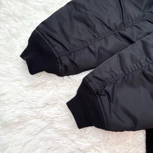 AVIREX COMMERCIAL MA1 Flight Jacket Reversible Black/Orange Men's XL - Picture 4 of 11