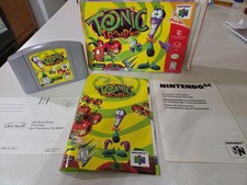Tonic Trouble Nintendo 64 Game Plus Rep. Box And Manual