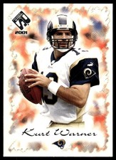 Kurt Warner 2001 Pacific Private Stock #82 Rams NFL READ FREE SHIP AutographDen