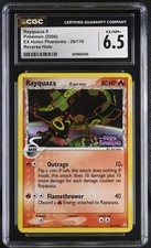 CGC 6.5 Rayquaza 26/110 EX Holon Phantoms Reverse Holo Stamped Pokemon Card