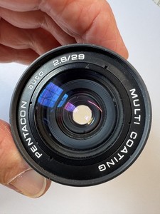 Pentacon Multi Coated Auto 29mm F2.8 lens M42 mount