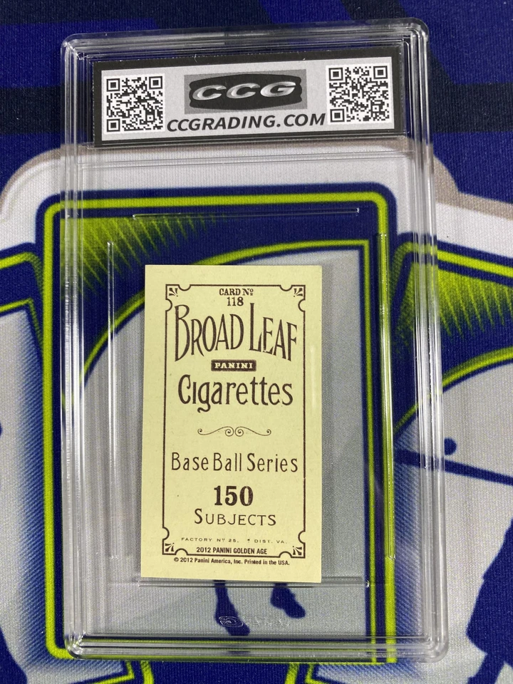 Pete Rose 2012 Panini Golden Age 118 CCG 10 RC - Image 2 of 2