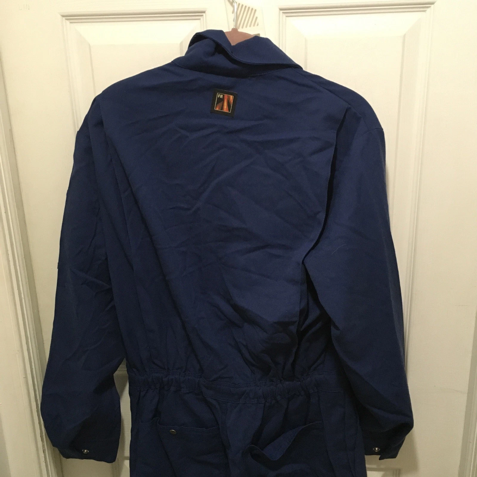 Workrite Brand FR Fire Flame Resistant Coveralls Indura Navy Blue 38-R NWT - product detail image 7