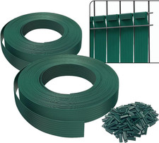 ® Strisce Di Protezione in PVC per Recinzioni Da Giardino E Recinzioni a Doppia