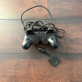 PS2 Sony PlayStation 2 OEM DualShock 2 SCPH-10010 (A) Black Tested