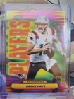 2025 Topps Chrome Football Drake Maye Power Players Pink /250 #PP-10