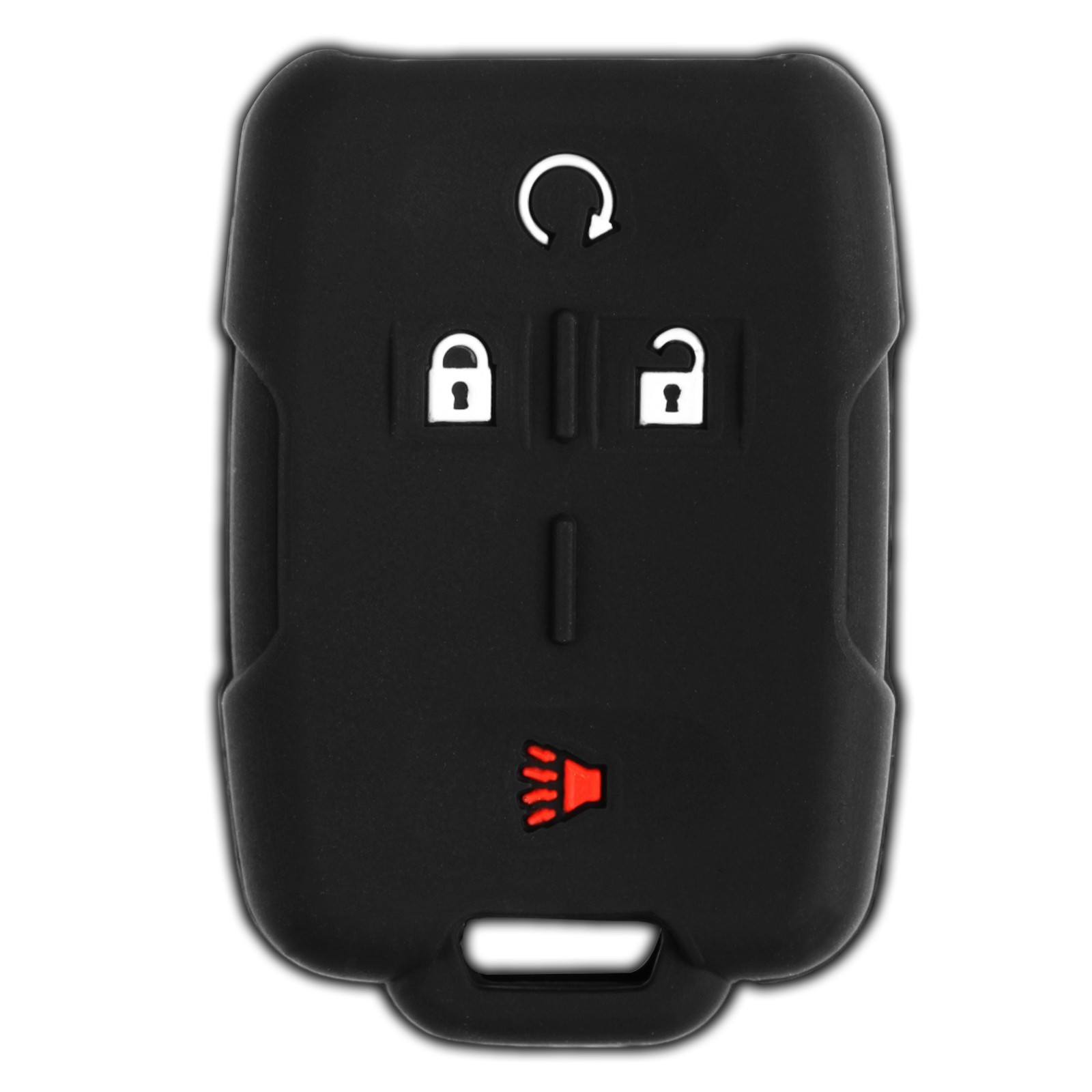 Key Fob Remote Skin Shell Case Cover Replacement for GMC M3N-32337100
