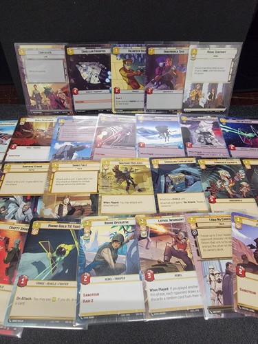 Star Wars Unlimited Spark Of Rebellion Hyperspace x100 Card Bundle - Picture 2 of 6