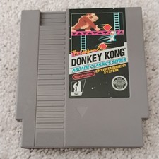 Donkey Kong (NES 1986) Arcade Classics Series 5-Screw Five Nintendo Black Box