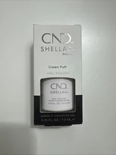 CND Shellac Gel Polish Cream Puff 0.25oz