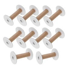 10x Paper Sewing Spools Thread String Bobbin Empty Wire Spools