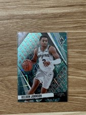 Keldon Johnson 2023-24 Phoenix Teal Lazer #194 - San Antonio Spurs