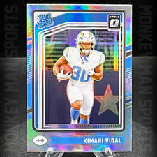 2024 Optic - Kimani Vidal Rated Rookie RC - #262 OPTIC HOLO CHARGERS MINT