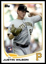 2013 Topps #481 Justin Wilson