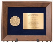 NATIONAL FOOTBALL FOUNDATION & HOF DISTINGUISHED AMERICAN AWARD BOBBY BOWDEN FSU