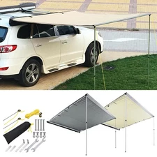 Yescom Vehicle Awning Retractable Car Side Roof Rack Overlanding Shade for SUV