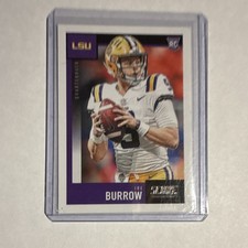 2020 Panini Score Football Joe Burrow Rookie #360 LSU Tigers NCAA NFL Card. rookie card picture