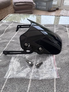 Genuine Dart Classic S3 Flyscreen Triumph Street Scrambler 900 Black