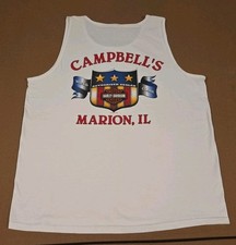 Canotta vintage 2000 Harley Davidson Campbells Marion Illinois taglia XL USA
