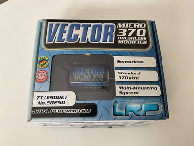 50250 LRP Vector Micro 370 Brushless Modified Motor 7T 6900 kv Sensorless Rare