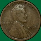 1922-D Lincoln Wheat Cent Very Good VG Coin #34871