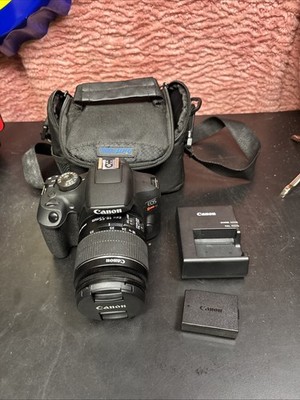 Canon EOS Rebel T7 24.1MP DSLR - EF-S 18-55mm IS II Lens, Wi-Fi, Black