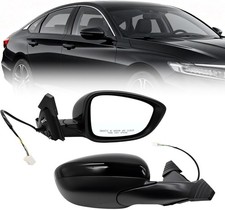 Right Passenger Side Mirror Assembly Compatible with Accord 2023 2024 2025 Power