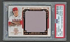 2015 Topps Museum #MTT MIKE TROUT Mom Material Jumbo Relic Copper #6/35 PSA 8
