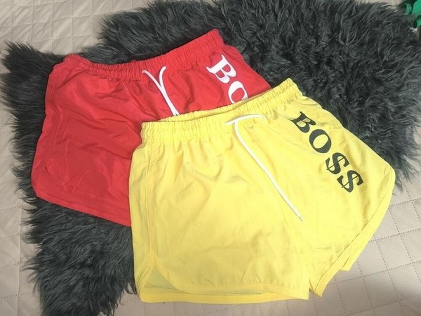 Women Boss Shorts Yellow 38 / M / 46
