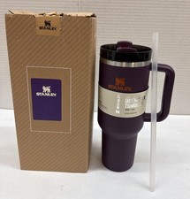 Stanley 40oz Stainless Steel H2.0 FlowState Quencher Tumbler Plum Brand New