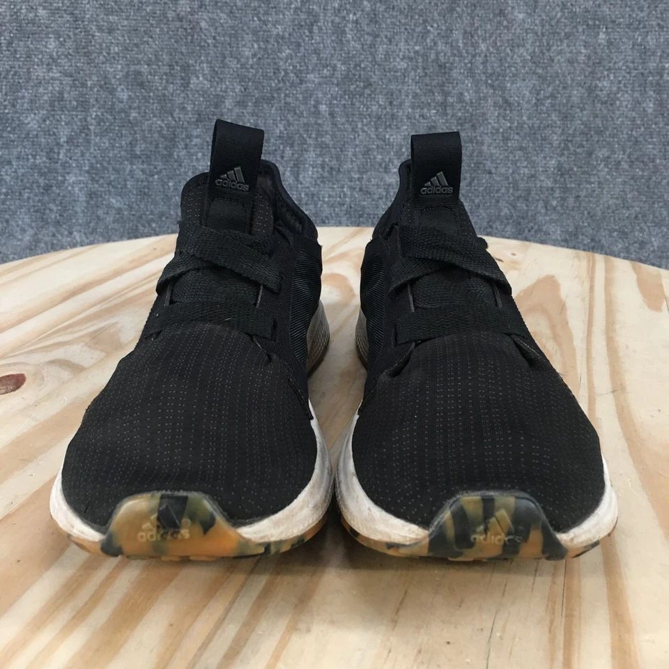 Adidas Shoes Womens 7.5 Edge Lux Athletic Running Sneakers H6851 Black Fabric - Image 4 of 4