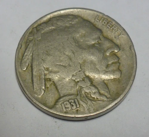 1931 S Buffalo Nickel May Grade Fine