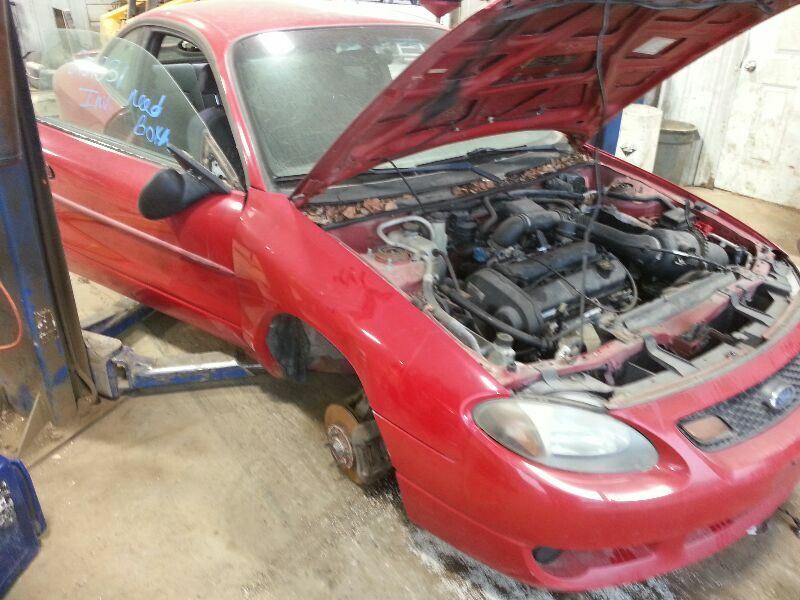 Passenger Rear Knuckle/Stub Coupe ZX2 Drum Brakes Fits 9703 ESCORT