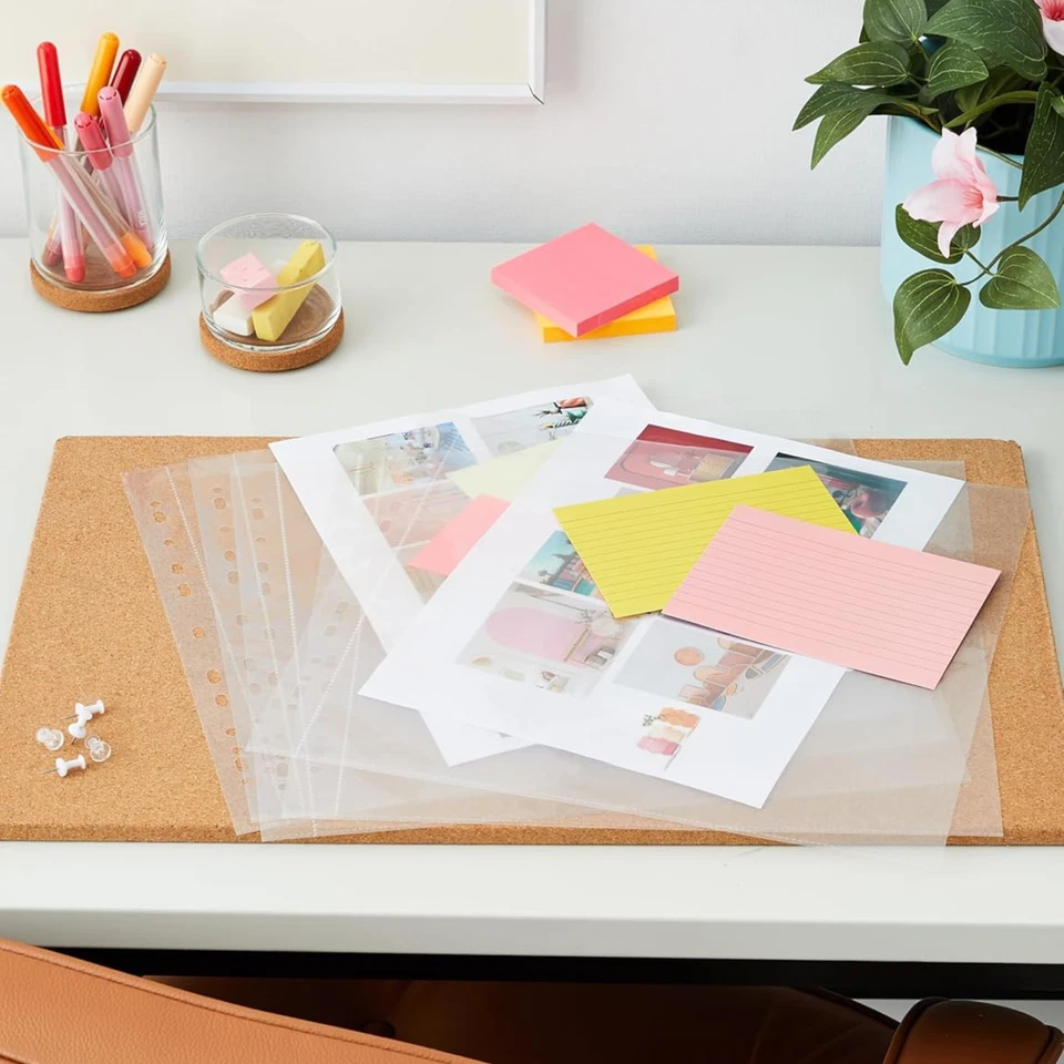 Papermania 12 x 12 Page Protecteurs (25pk) - Postbound Anneau en D Albums Agenda - Photo 2/2