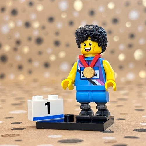 LEGO MINIFIGURES COLLECTION ~ Series 25 ~ 71045 ~ Sprinter #4 - Picture 5 of 7