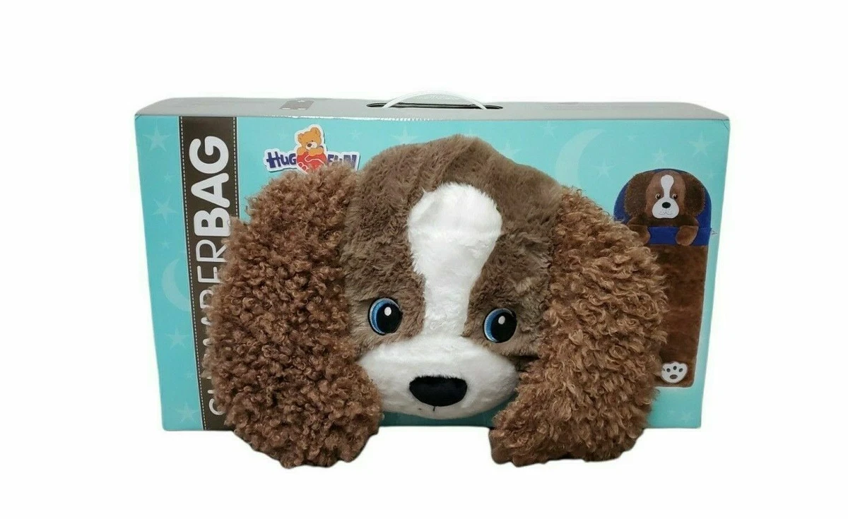 Hugfun Slumber Bag Brown Doggie Kids Plush Sleeping Bag
