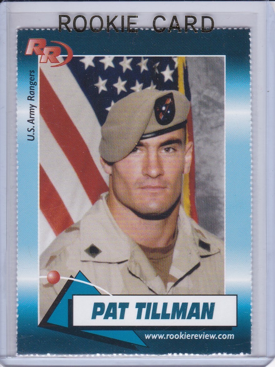 PAT TILLMAN ROOKIE CARD 2004 RARE $$ RC Football US ARMY Arizona Cardinals 
