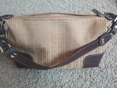 Pedro Rogado Genuine Leather Trim Purse Made In Apain
