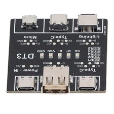USB Cable Tester Board USB Cable Data Line Test Board 1.97 X 1.97in 3 in 1 Da...