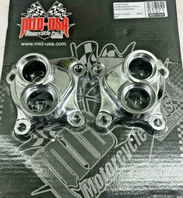CHROME Harley Twin Cam Tappet Blocks Lifter Softail Touring Dyna bobber big cafe