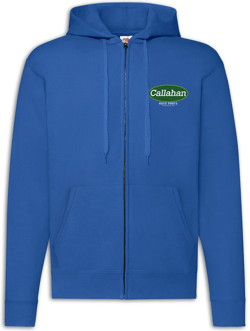 Callahan Auto Parts Zipper Hoodie Tommy Sign Insigina Boy Company Logo Mechanic