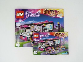 LEGO Friends Pop Star Tour Bus Set 41106 with Box & Instructions