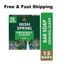Irish Spring Bar Soap for Men, 12Pack, 3.7 Oz