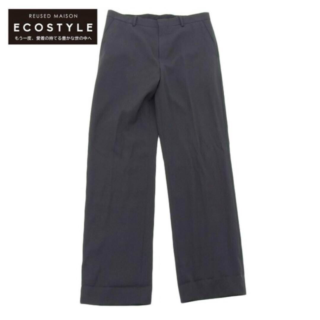AURALEE LIGHT WOOL MAX GABARDINE SLACKS Black L From Japan AURALEE LIGHT WOOL MAX GABARDINE SLACKS Black L From Japan
