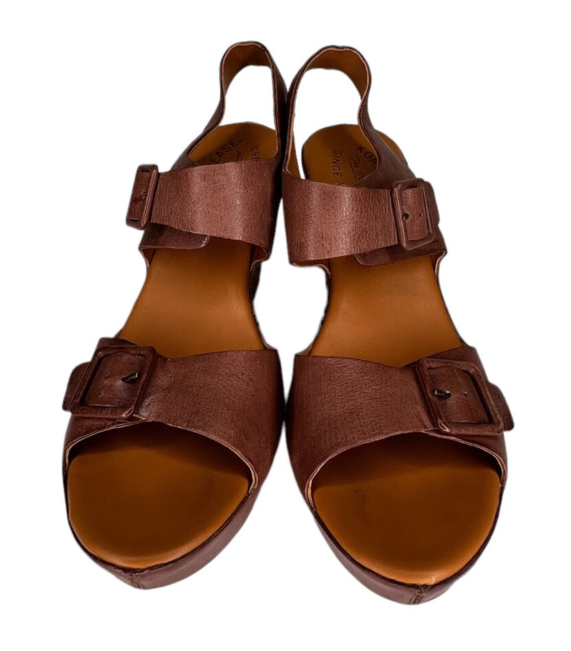 Korkease Womens Susie Sandals Brown Size 10 eBay