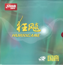 DHS Hurricane 3 Neo National 40' Table Tennis and Ping Pong Rubber, Choose Var.