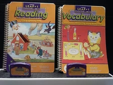 LeapFrog Books Tape Lot Of 2 Once Upon A Time Reading♡Richard Scarrys Vocabulary