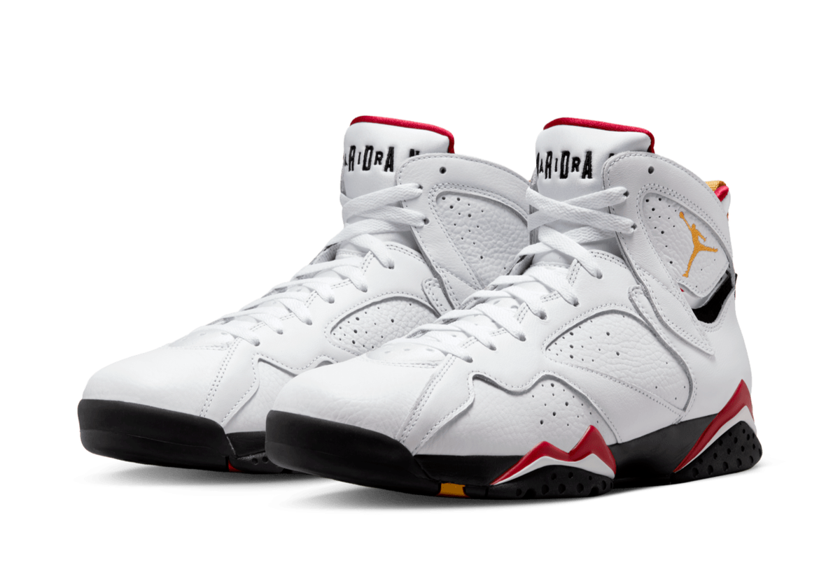 靴 Air Jordan 7 Retro US12 Nike Air Jordan 7 Retro White Cardinal Red UK 8 US 9 EUR 42.5