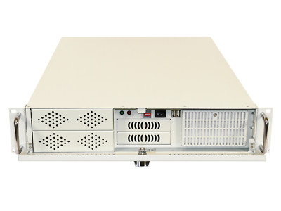 A2100 W 19 Zoll(19'') Rackmount Server Gehäuse ATX, 2U(2HE), 620mm Tiefe o. Netzt